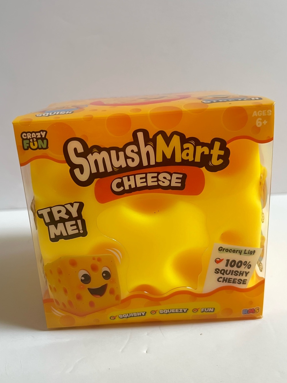 Viral Big Smushmart Squishy Cheese